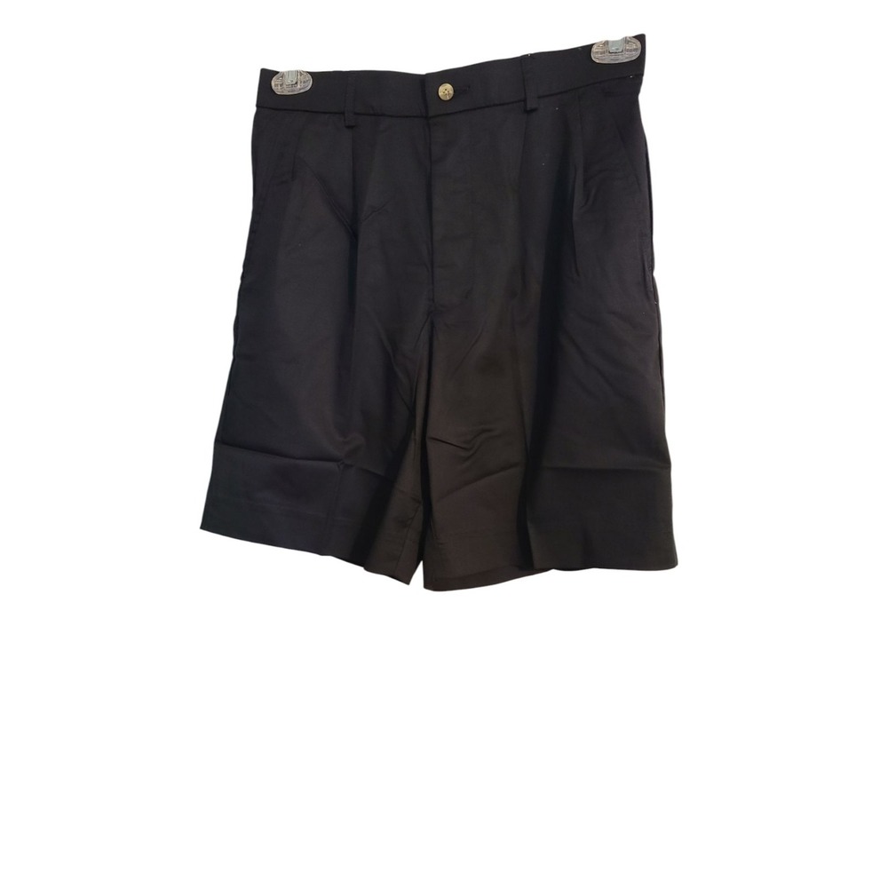 Sportif USA Black Galapagos Men's Pleated Shorts Brand New